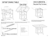 Breezesta Square Dining Table Assembly Instructions