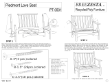 Breezesta Piedmont Love Seat Assembly Instructions