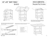 BreezestaSquare Bar Table