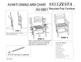 Breezesta Dining Avanti Chair Assembly Instructions