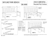 BreezestaSkyline Park Bench