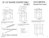 BreezestaSquare Counter Table