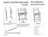 Breezesta Counter Avanti Chair Assembly Instructions