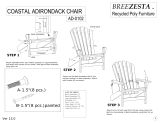 Breezesta Coastal Adirondack Assembly Instructions