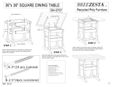 Breezesta Square Dining Table Assembly Instructions