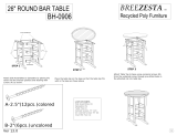 BreezestaRound Bar Table