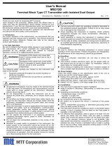 MTT MS3100MS3120 User manual