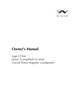 Wisdom C150m Owner's manual
