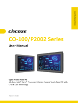Cincoze CO-100 / P2002 Series Owner's manual