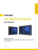 Cincoze CO-100 / P2102 Series Owner's manual