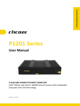 Cincoze P1201 Series Owner's manual