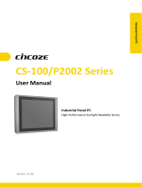Cincoze CS-100 / P2002 Series Owner's manual