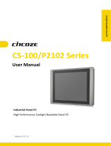Cincoze CS-100 / P2102 Series Owner's manual
