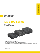 Cincoze DS-1200 Series User manual