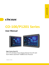Cincoze CO-100 / P1201 Series Owner's manual