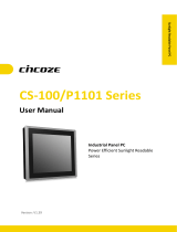 Cincoze CS-100 / P1101 Series Owner's manual