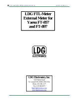 LDG Electronics FTL-Meter Owner's manual