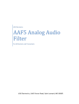 LDG ElectronicsAAF5 Analog Audio Filter