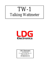 LDG Electronics TW-1 Owner's manual