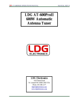 LDG Electronics AT-600ProII Owner's manual