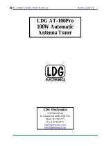 LDG Electronics AT-100Pro Owner's manual