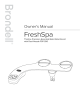 brondell FreshSpa Thinline Owner's manual