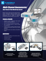 Kanomax 1550 User manual