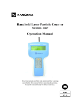 Kanomax 3887 User manual