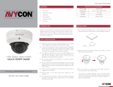 AVYCON HD Analog Fixed Vandal Dome Quick start guide