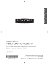 Signature Kitchen Suite UPFXC2466S Owner's manual