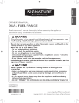 Signature Kitchen Suite SKSDR480SIS Owner's manual