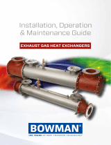 BOWMAN Exhaust Ga Heat Exchanger Installation guide