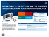 Rohde & Schwarz ROHDE & SCHWARZ FPC1500 + FPC-B2 (FPC-P2TG) Reference guide