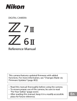 Nikon Z 6II Reference guide