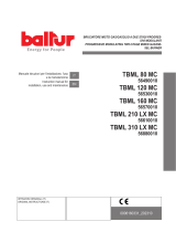 BALTUR TBML 120 MC 50Hz  Use and Maintenance Manual