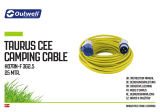 Outwell Taurus CEE Camping Cable H07RN-F 3G2.5 25 Mtr. User manual