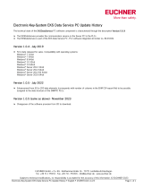 EUCHNER Electronic-Key-System EKS Data Service PC Update History Operating instructions