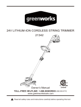 Greenworks 21242 Owner's manual