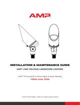 AMP Lighting AAL-1016-B-BK Installation guide