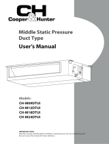 Cooper & Hunter CH-M18DTUI User manual