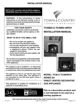 Town & Country Fireplaces TC36 / TC36 Arch Installation guide