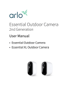 Arlo Essential XL Outdoor Camera 2nd Gen 2K (VMC3052) User manual