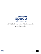 Speco AIPK1 Quick start guide
