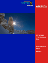 POLYTRON AT-52-EDFA-xx-xx Optical multiport amplifier Operating instructions