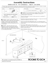 ROOMS TO GO 24110506 Assembly Instructions