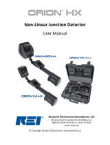 REI ORION 900 HX User manual