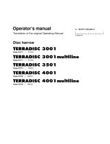 Pottinger TERRADISC 4001 Operating instructions