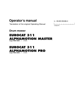 Pottinger EUROCAT 311 ALPHA MOTION PLUS MASTER Operating instructions
