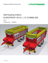 Pottinger EUROPROFI 5510 D COMBILINE Operating instructions