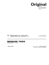 Pottinger NOVACAT 7800 ED Operating instructions
